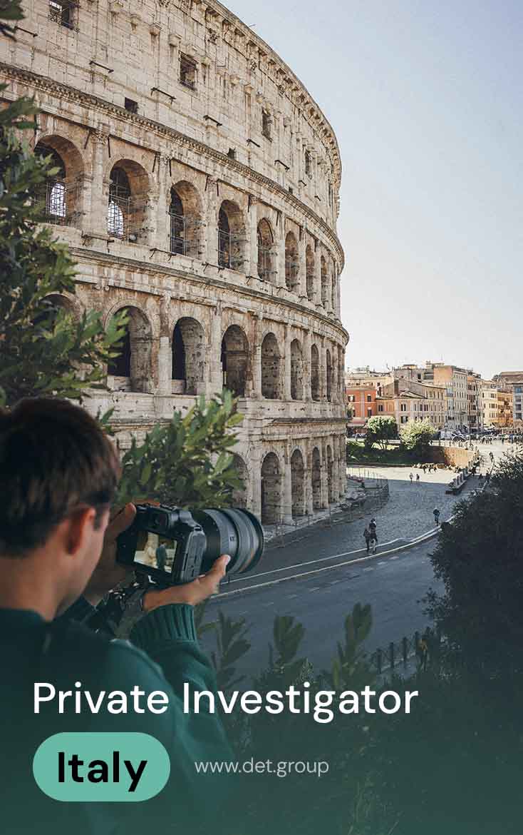 Private investigator Italy